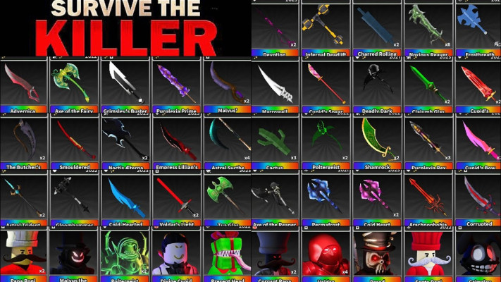 Survive the Killer Unlock All Knives
