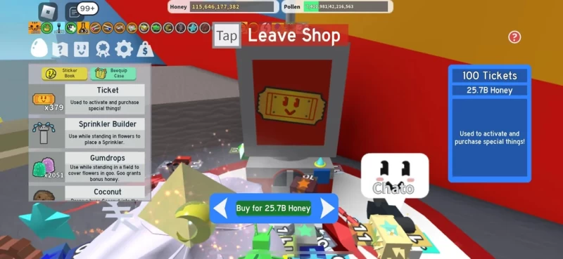 Bee Swarm Simulator Free Tickets