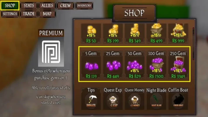 King Legacy Free Gems