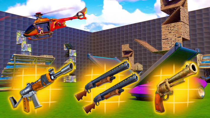 1v1 With Every Gun ALL Weapons