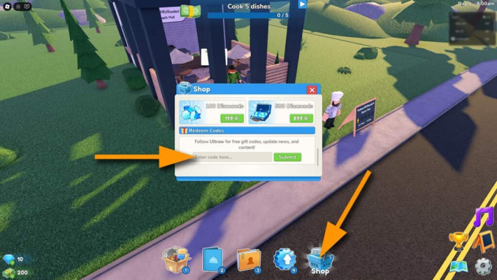 Restaurant Tycoon 3 10,000 Free Diamonds